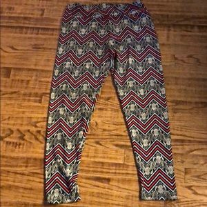 Patriotic TC lularoe leggings LLR